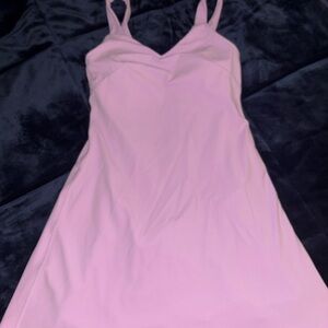 Elegant Pink Slip Dress
